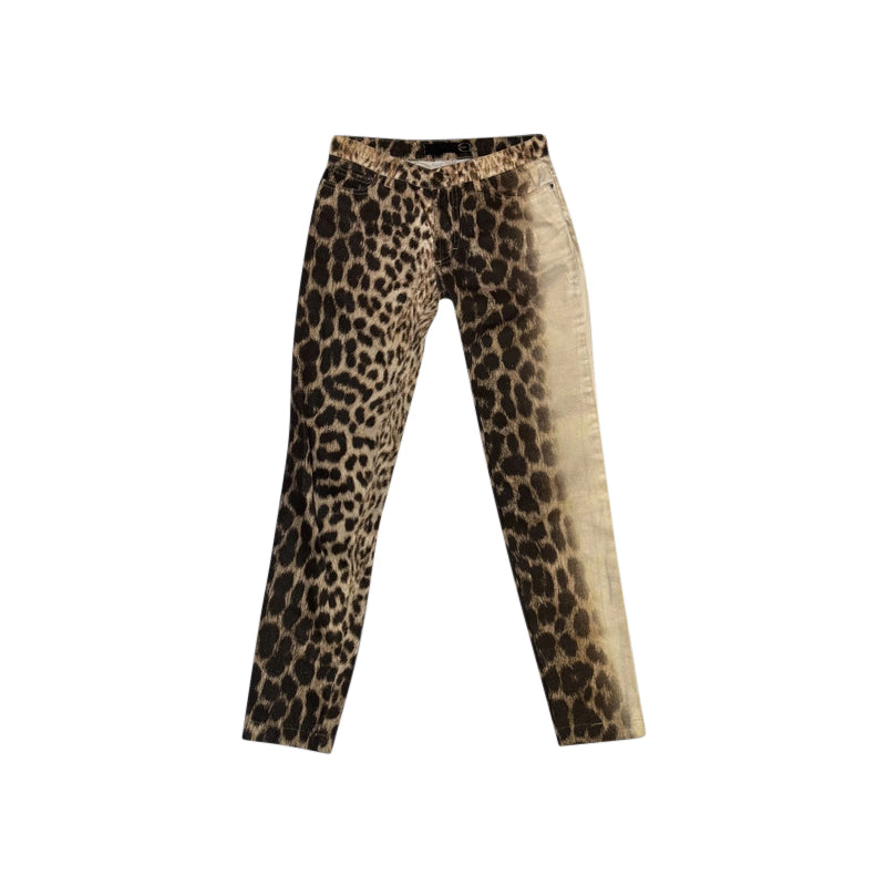 Roberto Cavalli Leopard Print Gradient Bottom
