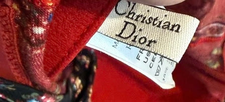 Christian Dior By John Galliano 2002 Russian Paisley Corset Top