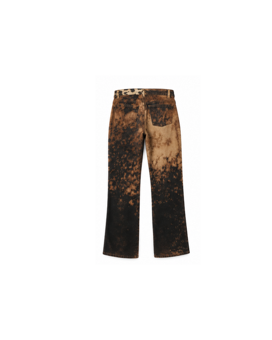 Roberto Cavalli 2001 Two Piece Animal Print Fur Set