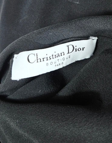 Christian Dior By John Galliano Asymmetrical Silk Dress