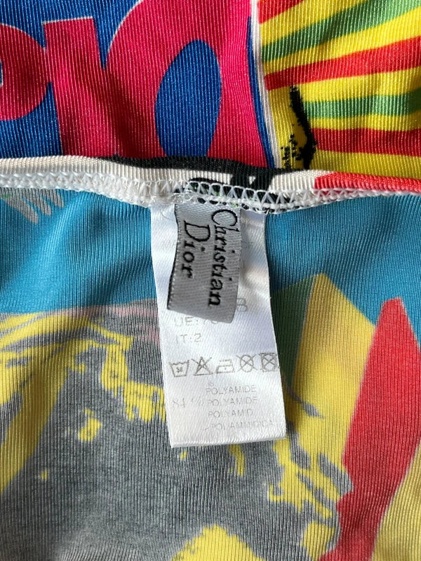 Christian Dior John Galliano 2003 Rasta Swimsuit