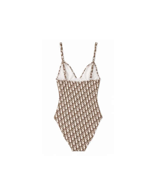 Christian Dior By John Galliano Monogram Diorissimo Swimsuit