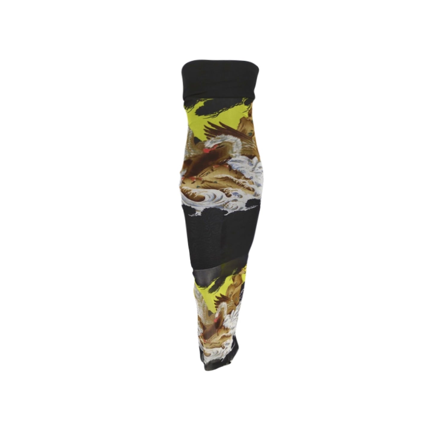 Jean Paul Gaultier Soleil Mesh Tube Dress