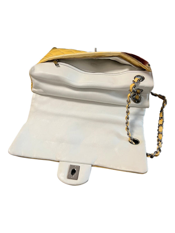 Chanel Upside Down Patent Leather Bag