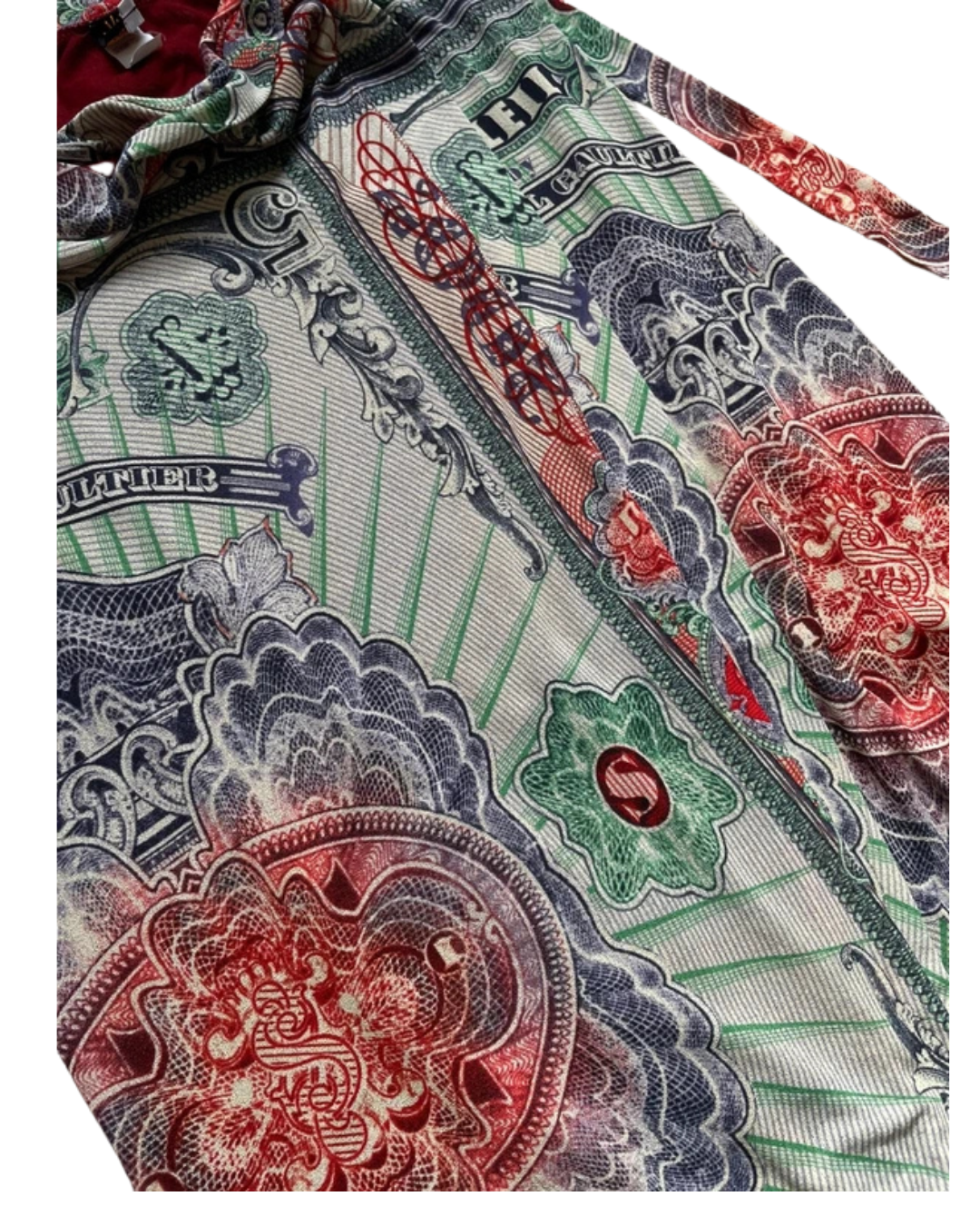 Jean Paul Gaultier 1990 Wrap Mesh Skirt