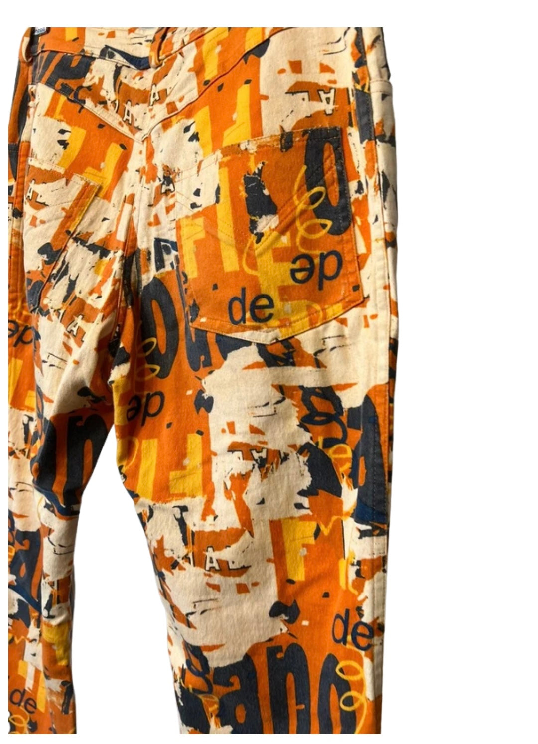 Christian Dior By John Galliano 2001 Graffiti Pants