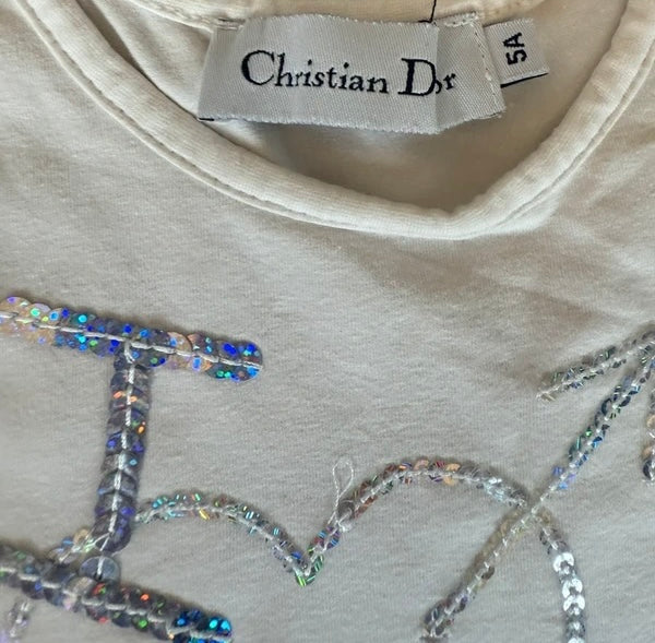 Christian Dior Sequin Dress 5Y