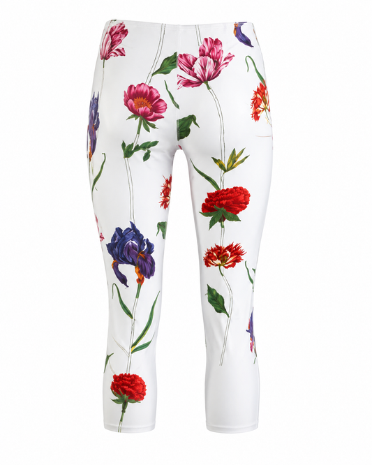 Gianfranco Ferre Floral Capri Pants