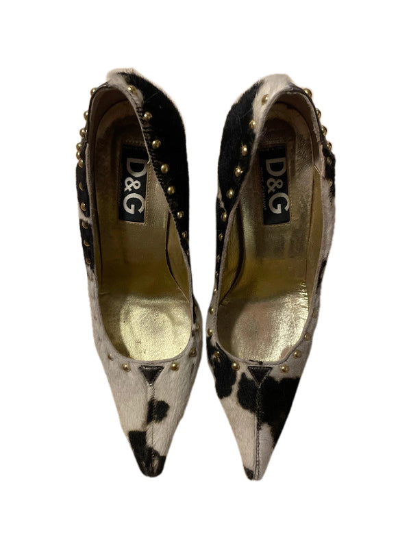 Dolce&Gabbana Fur Pumps