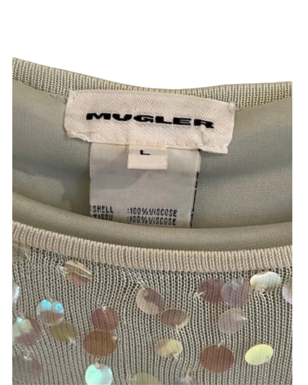 Thierry Mugler 2000 Sequin Dress