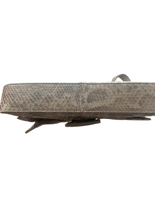 Fendi Python Baguette Crystal Bag
