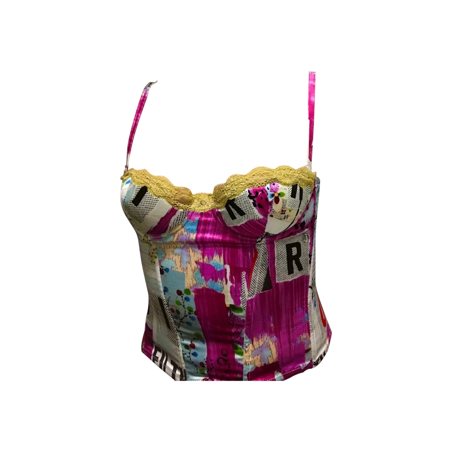 Christian Dior By John Galliano Bustier Top