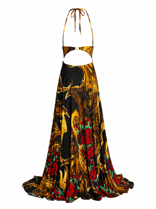 Roberto Cavalli 2010 Silk Gown