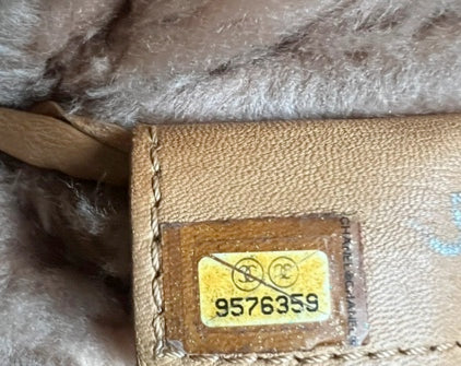 Chanel Shearling Shoulder Bag