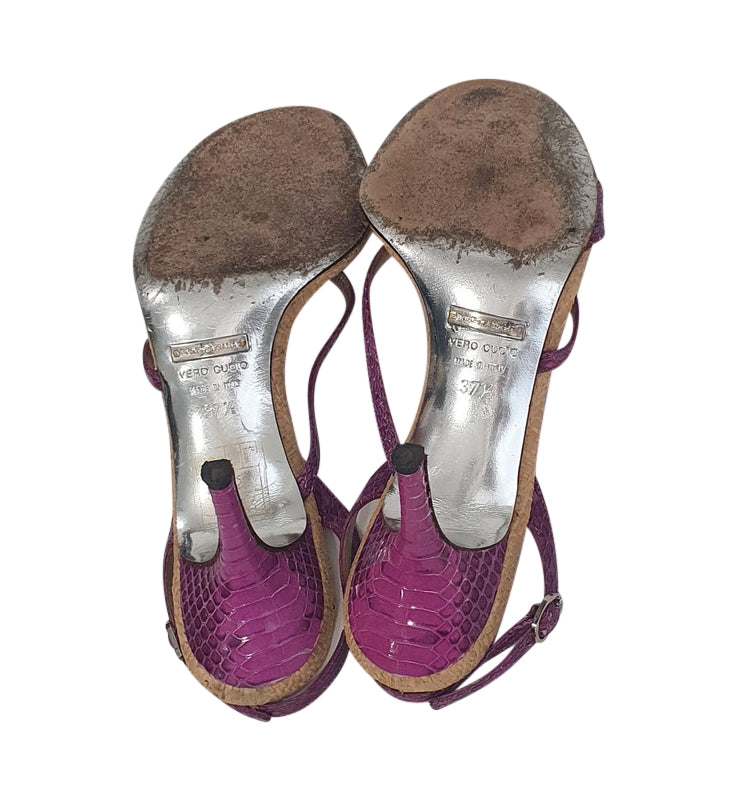 Dolce&Gabbana Raffia Sandals
