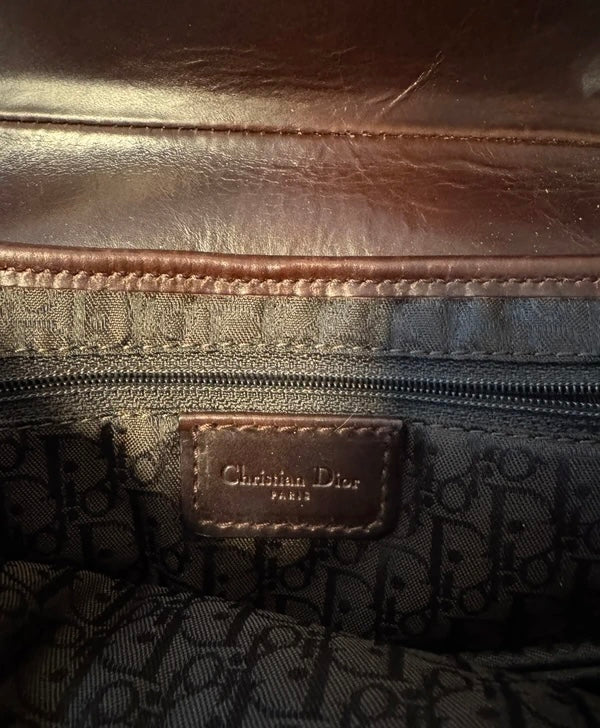 Christian Dior By John Galliano Hardcore Piercing Saddle bag