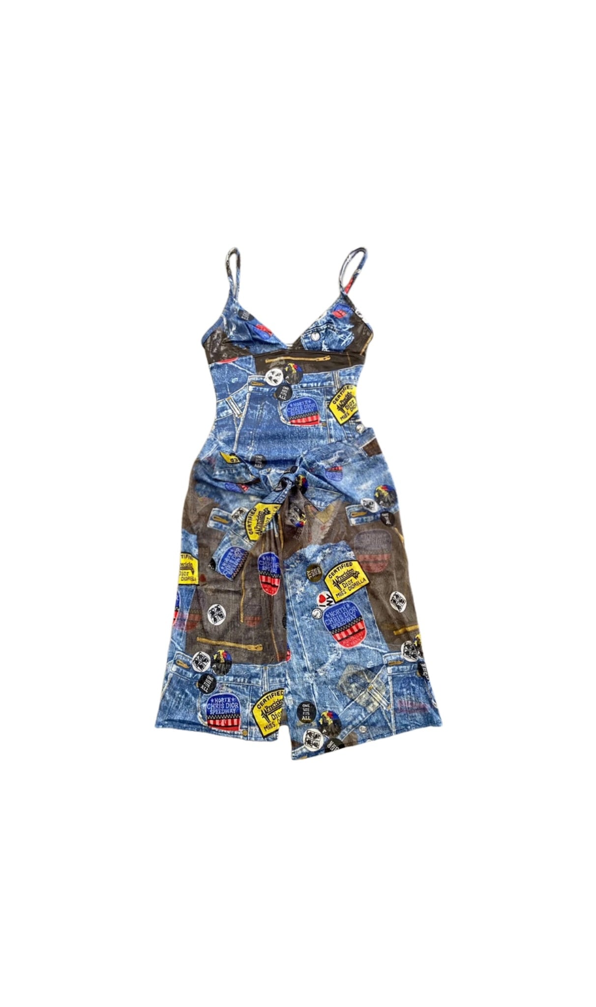 Christian Dior By John Galliano Swimsuit and Pareo