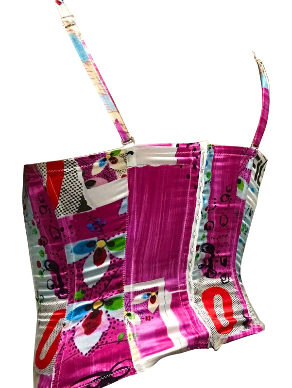 Christian Dior By John Galliano Bustier Top