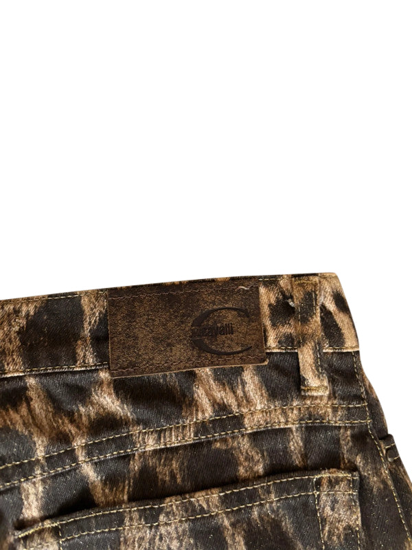 Roberto Cavalli Leopard Print Gradient Bottom