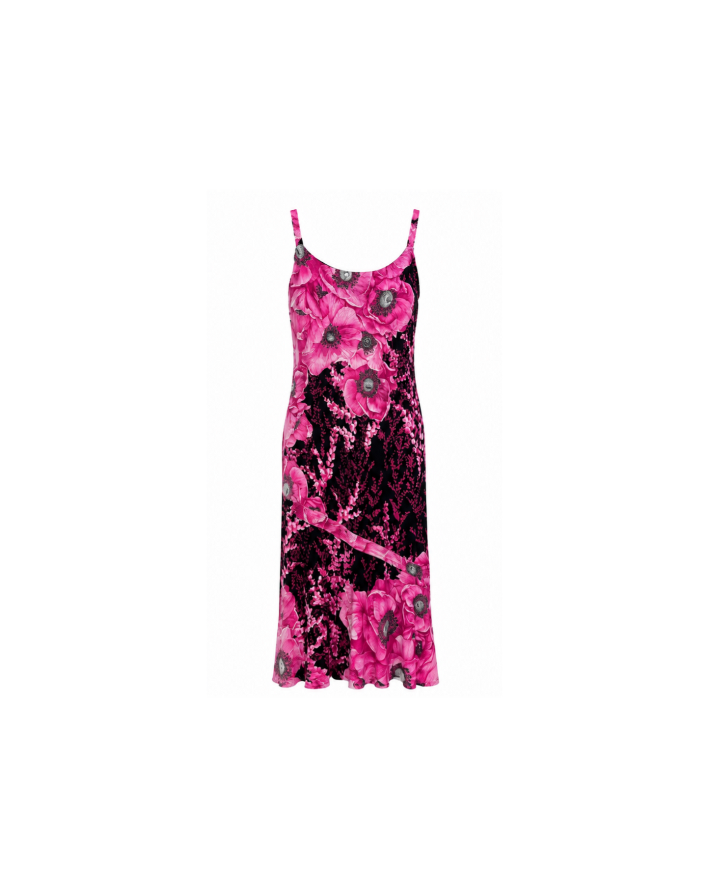 Gianni Versace S/S 2002 Floral Dress