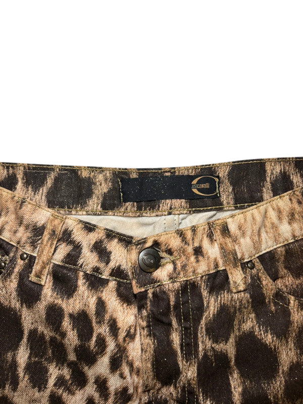 Roberto Cavalli Leopard Print Gradient Bottom