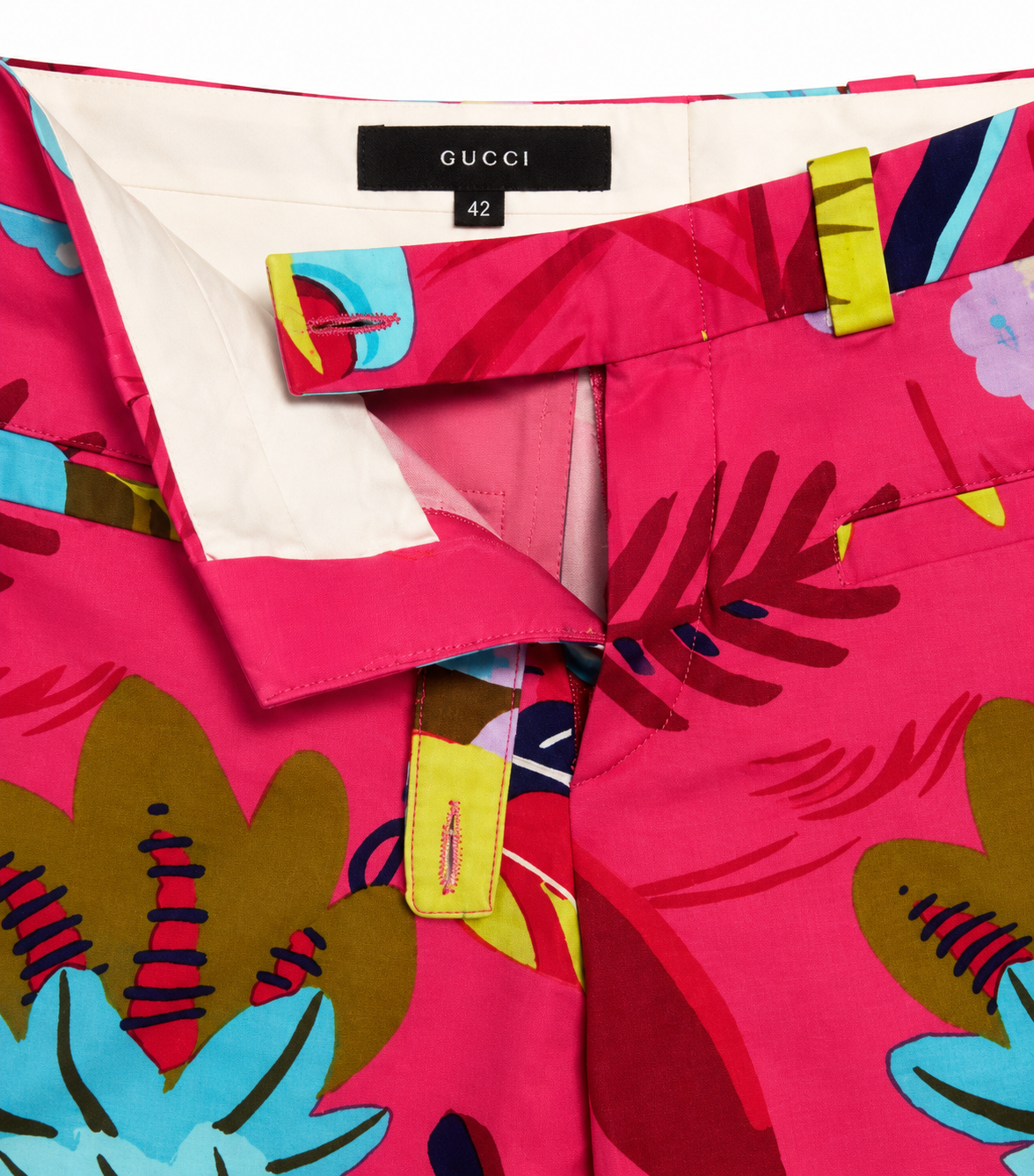 Gucci By Tom Ford 1999 Floral Pants