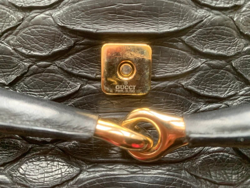Gucci By Tom Ford 2003 Python Horsebit Bag