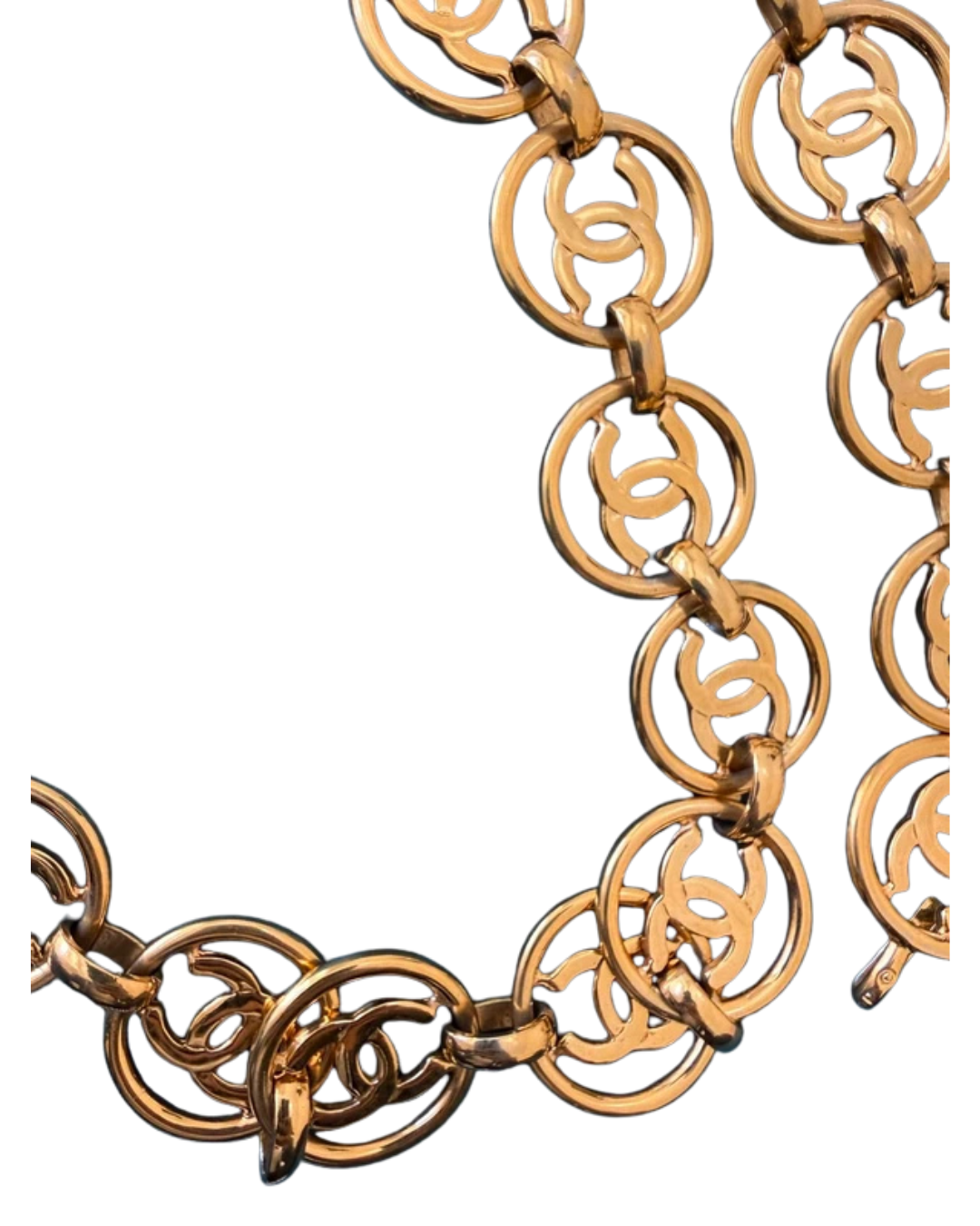 Chanel CC Gold Necklace / Belt