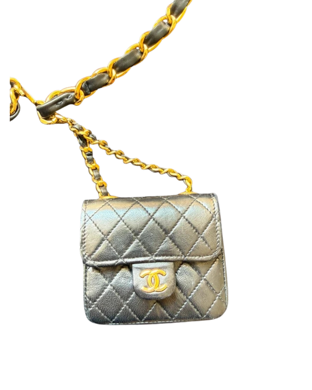 Chanel Mini Micro Flap Bag Belt