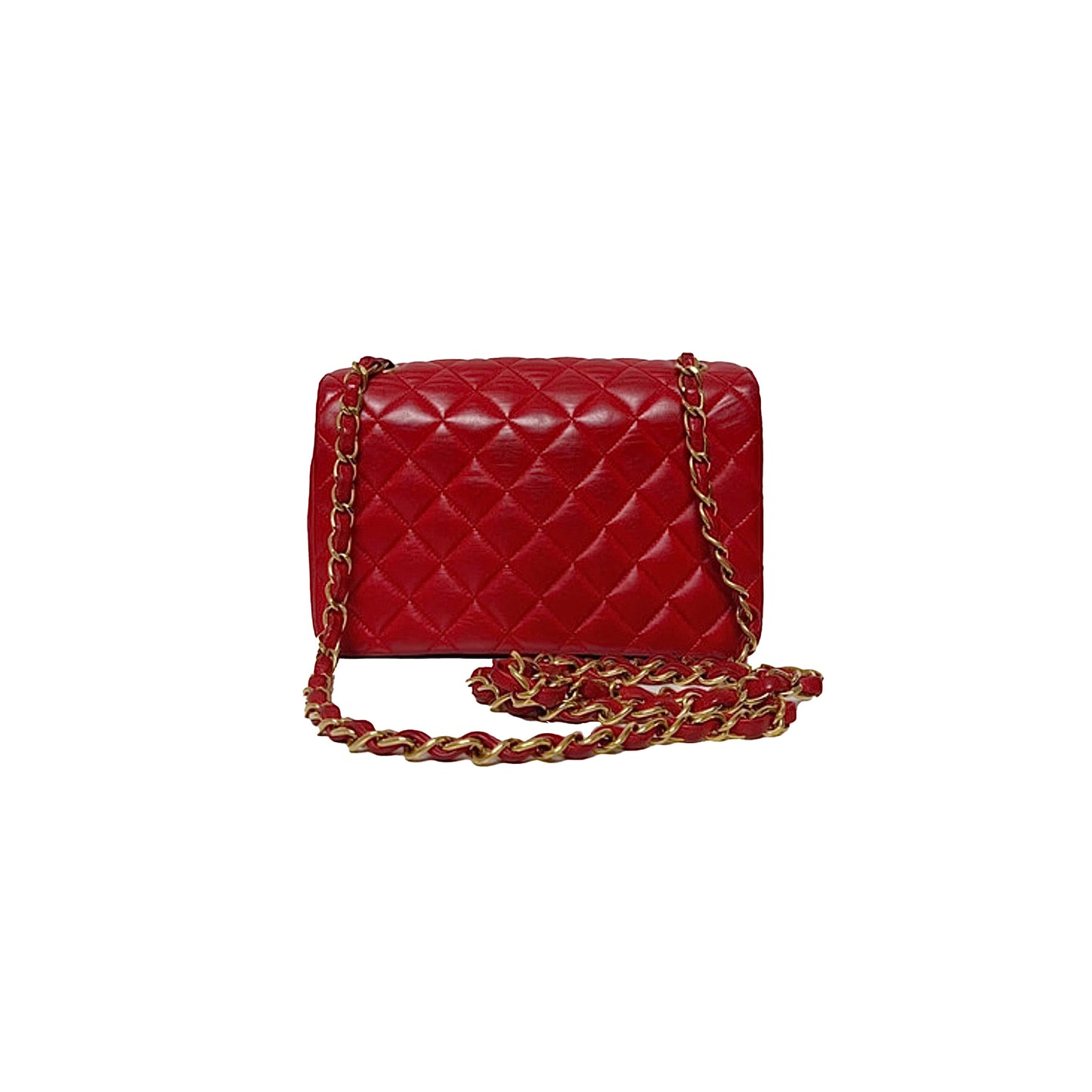 Chanel 24K Gold Plated HDW Mini Flap Bag