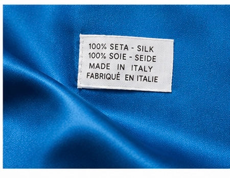 Chanel Blue Jewels Silk Scarf