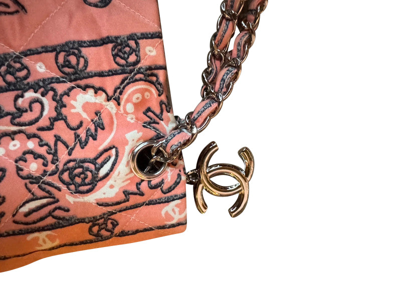 Chanel Pink Bandana Shoulder Bag