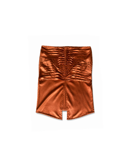 Gucci 2004 By Tom Ford Silk Skirt