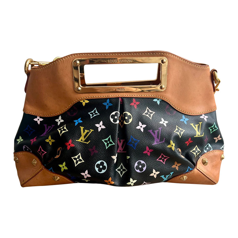 Louis Vuitton By Takashi Murakami Judy MM Bag Black