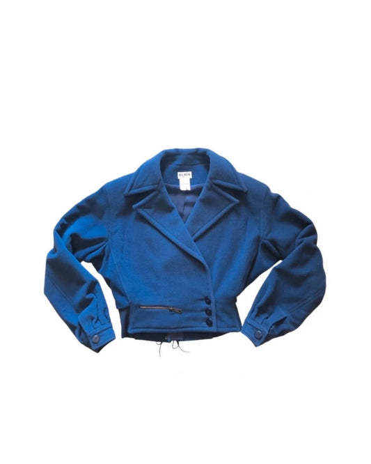 Azzedine Alaia Cropped Coat Jacket