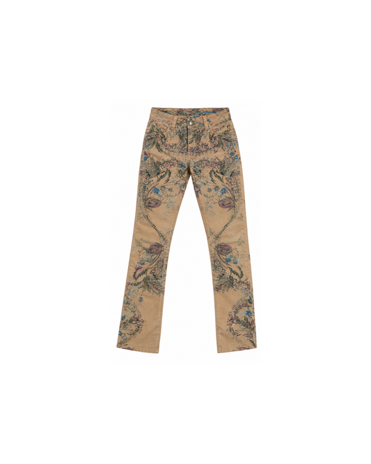 Roberto Cavalli Embroidered Pants