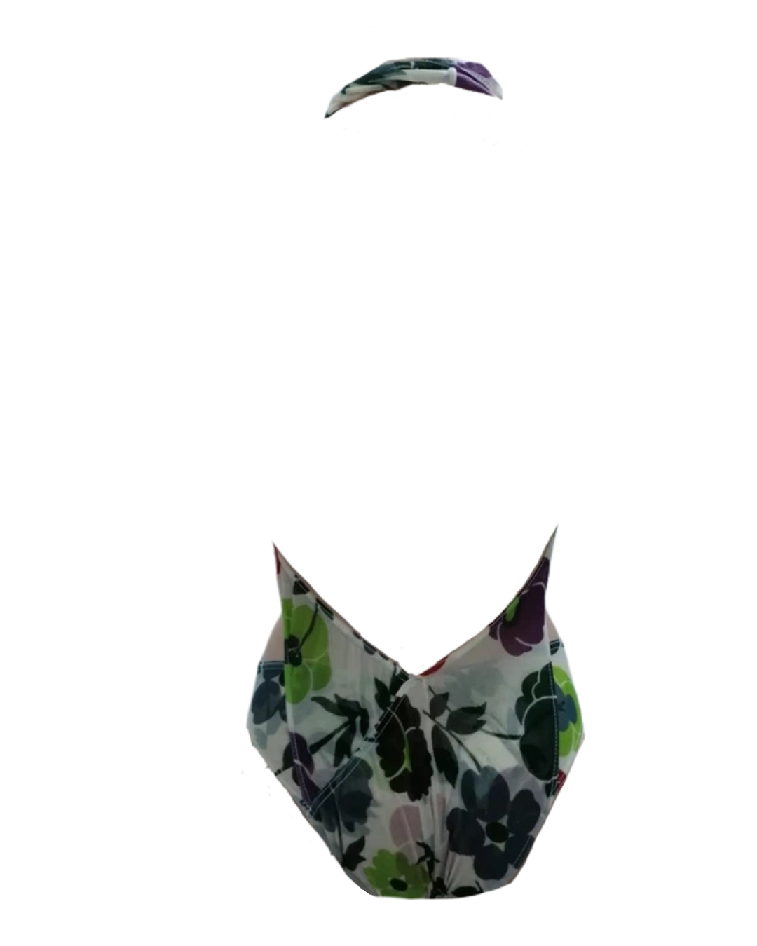 Christian Dior Floral Swimsuit with Blouse