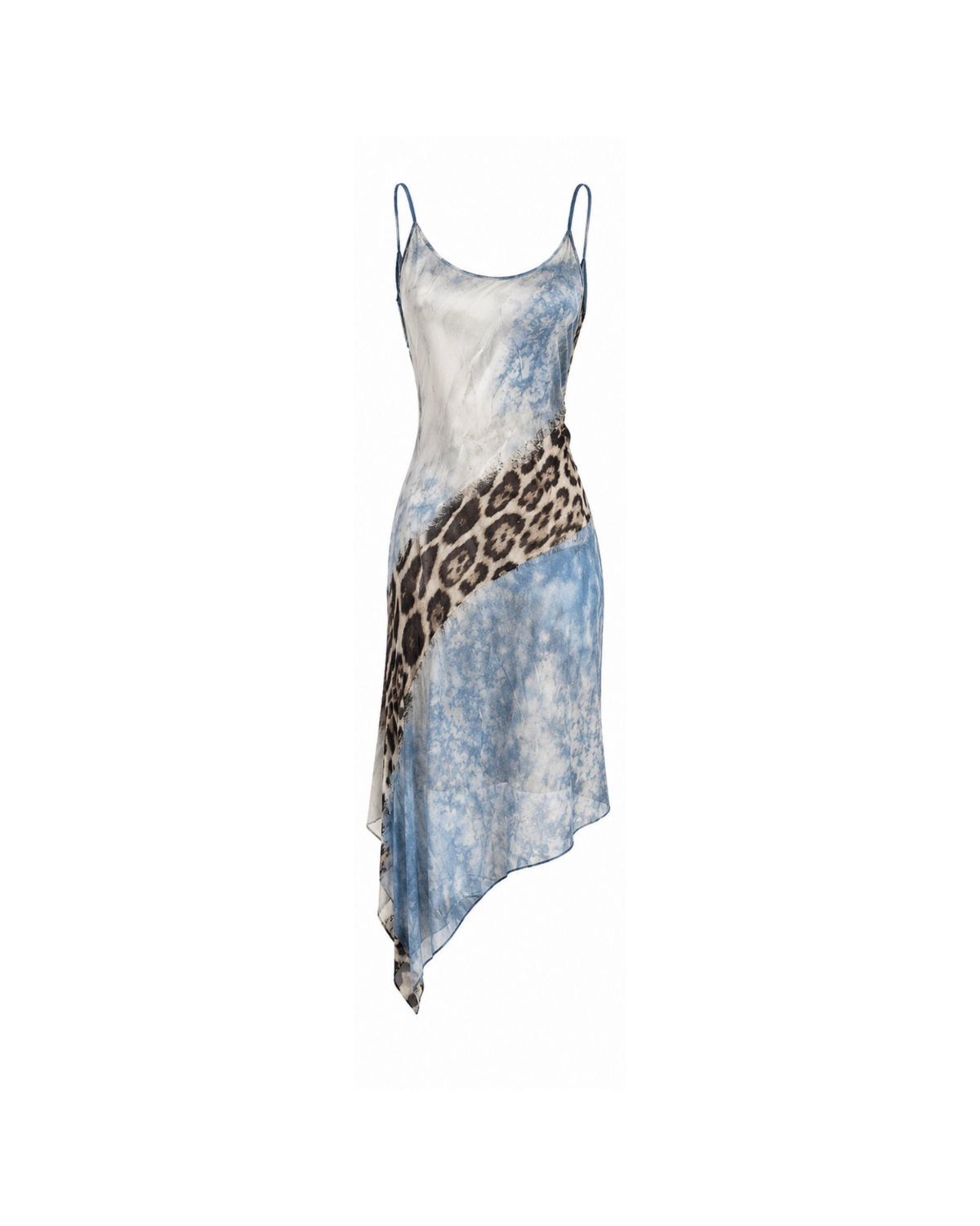 Roberto Cavalli Silk Multi Leopard Print