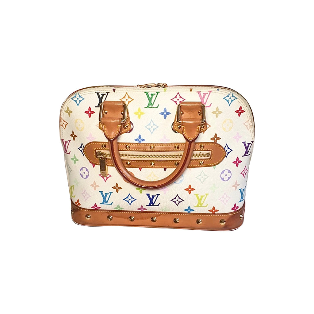 Louis Vuitton Takashi Murakami Alma MM Handbag
