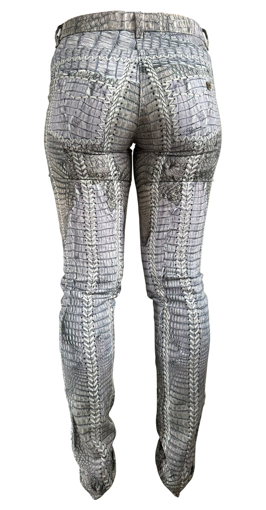 Roberto Cavalli Laced Print Bottoms