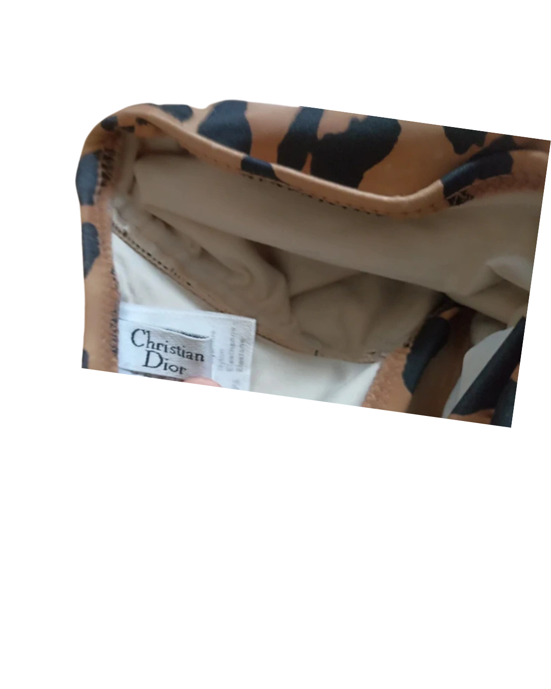 Christian Dior Cheetah Charm Bikini