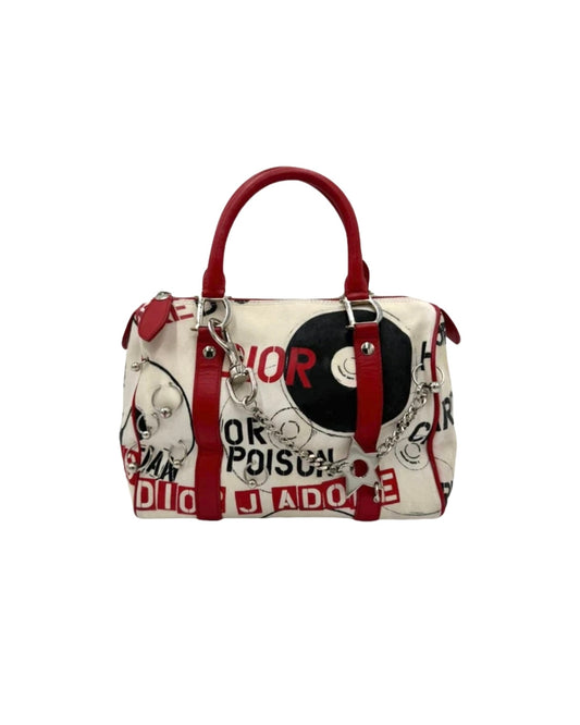 Christian Dior by John Galliano 2004 Hardcore Piercing Boston Bag