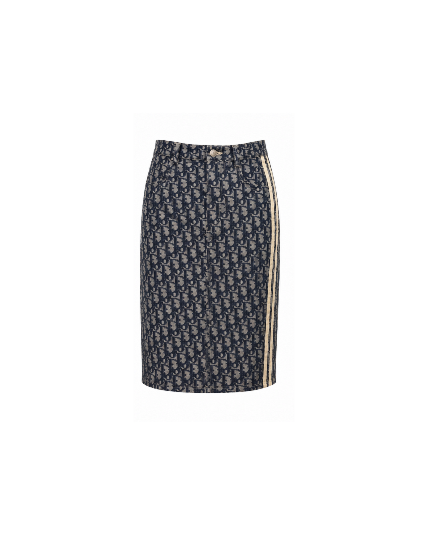 Christian Dior By John Galliano Monogram Skirt