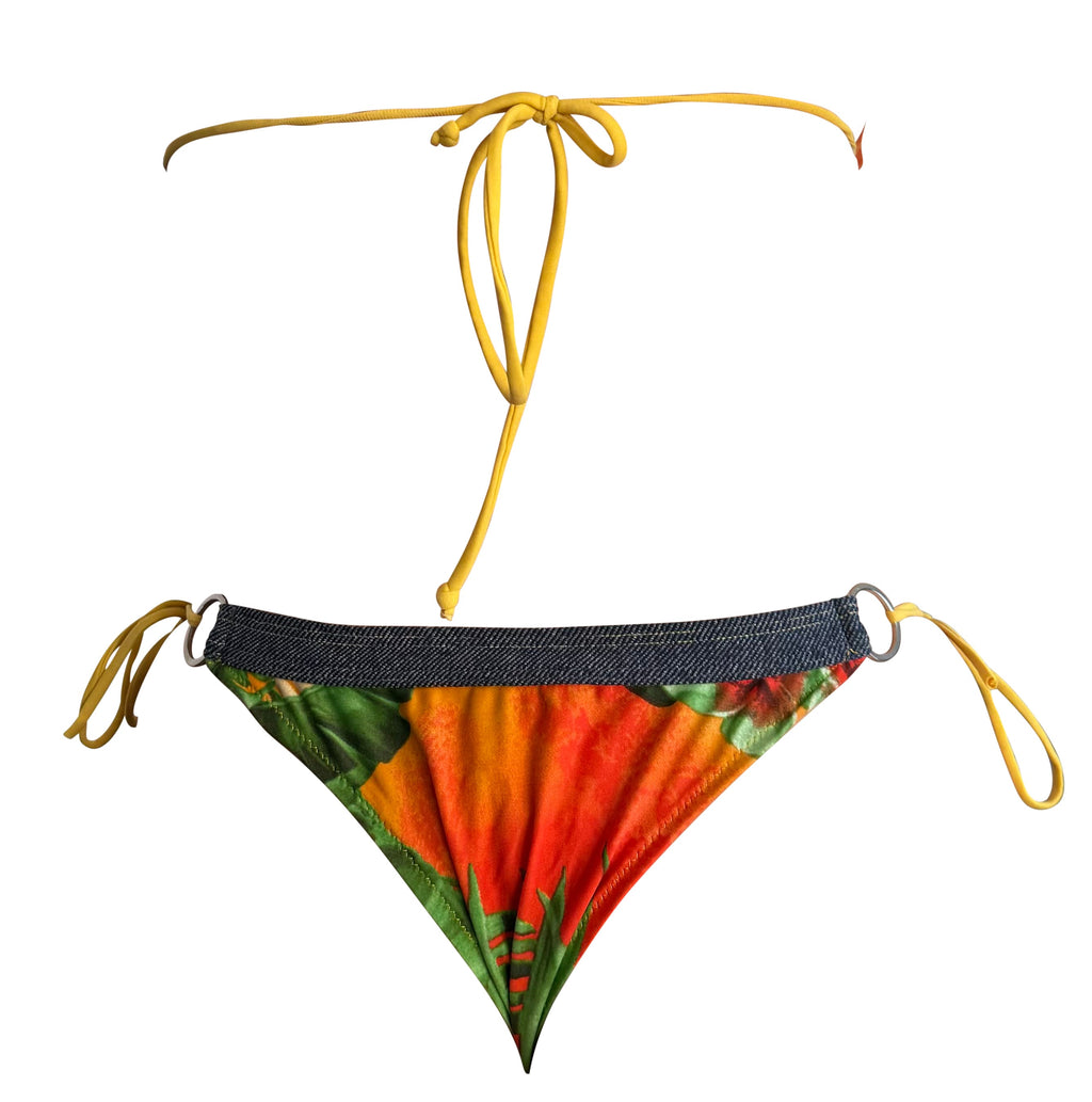 Dolce& Gabbana Tropical Print Bikini