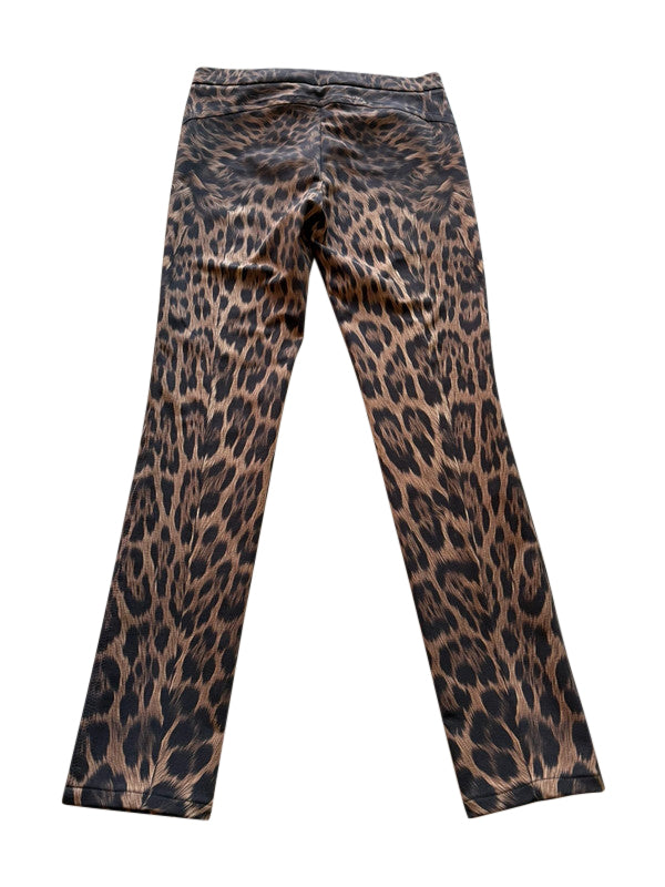 Roberto Cavalli Cheetah Print Skinny Bottoms