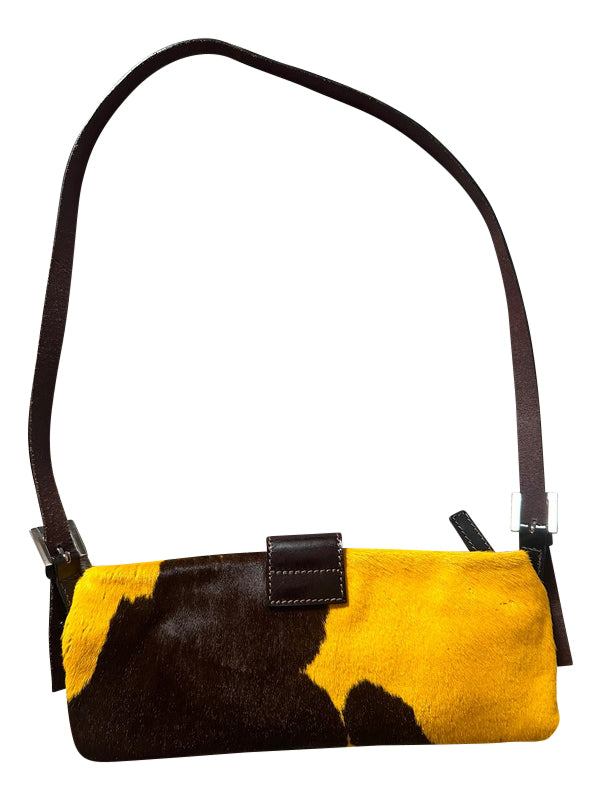 Fendi Baguette Pony Hair Bag