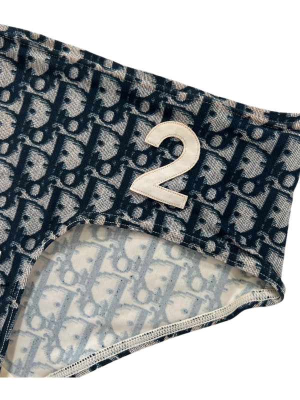 Christian Dior Monogram Bandeau Bikini