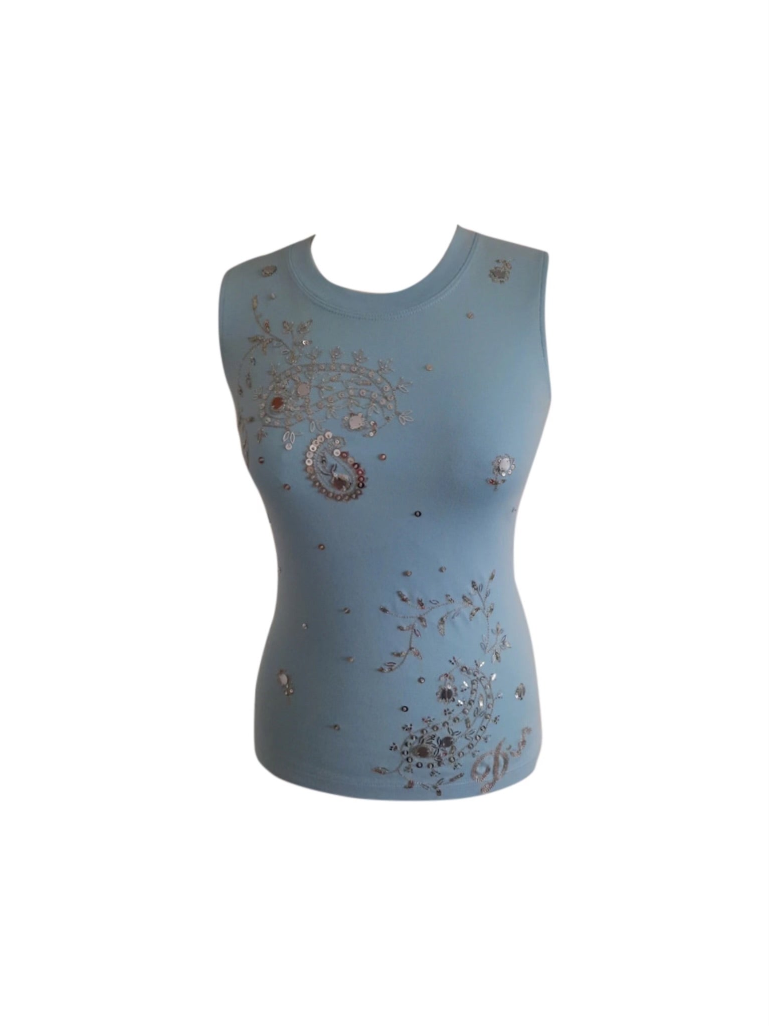 Christian Dior Sequin Tank Top