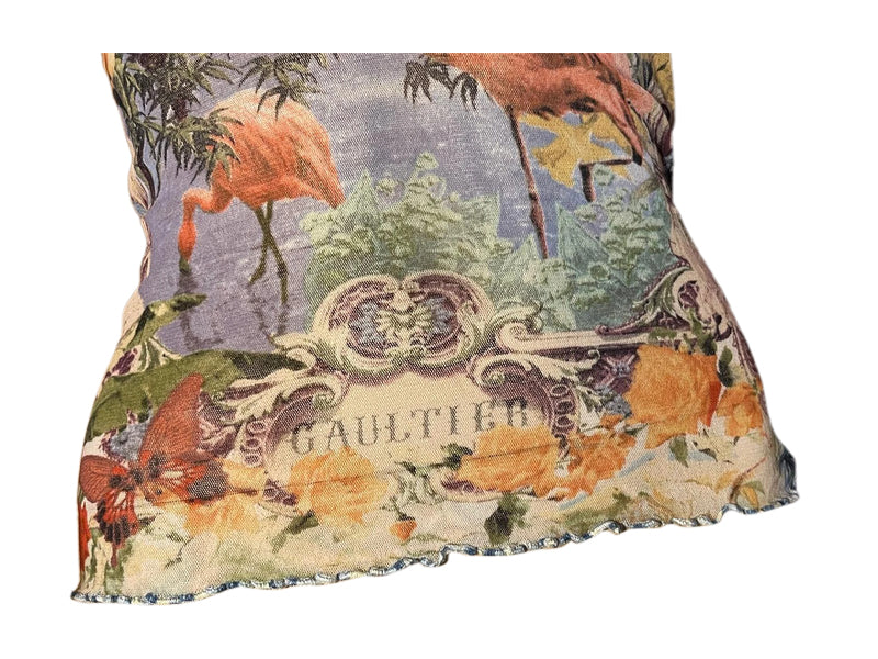 Jean Paul Gaultier Soleil Mesh Tank Top