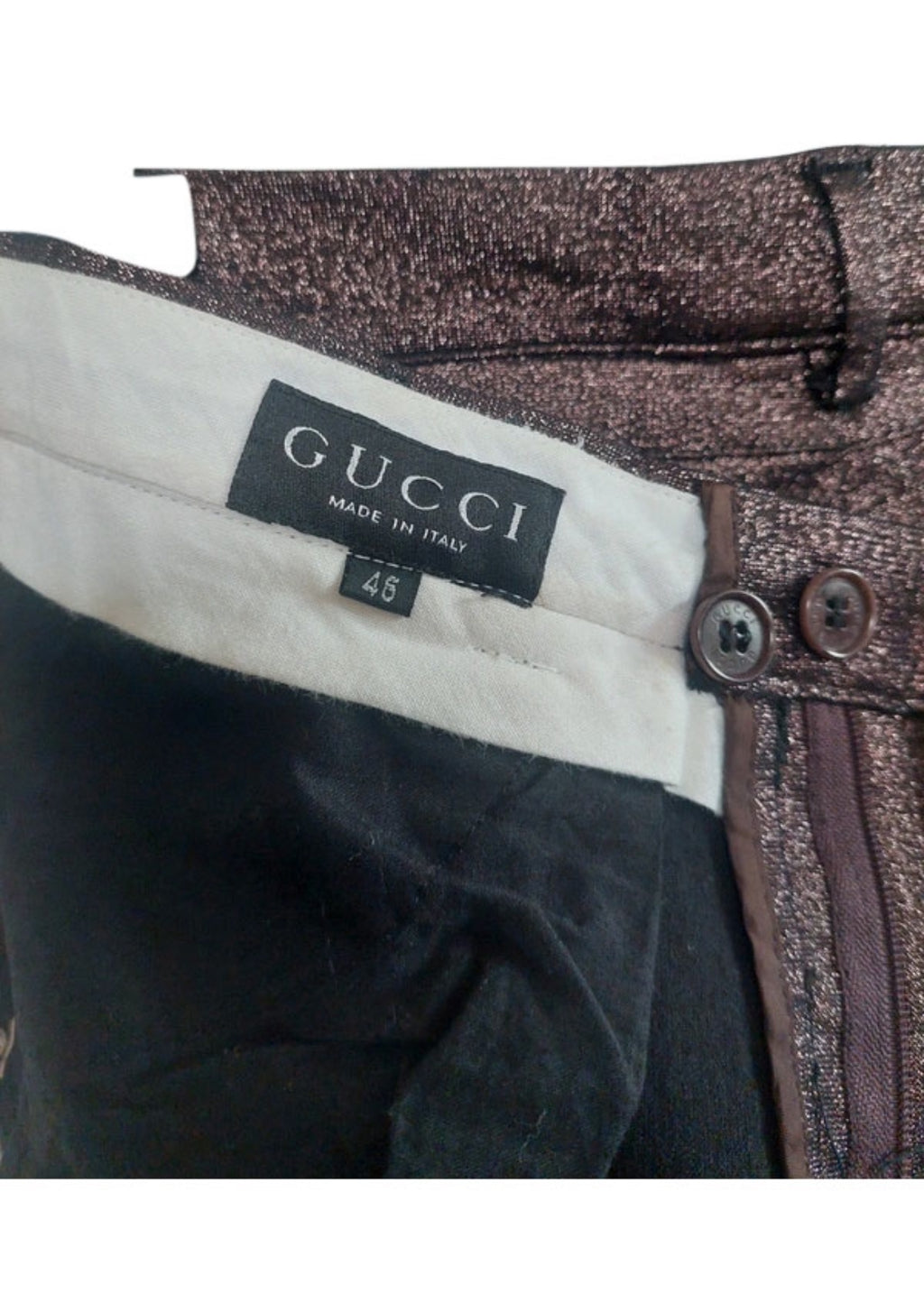 Gucci by Tom Ford 1997 Lurex Sparkly Bottoms